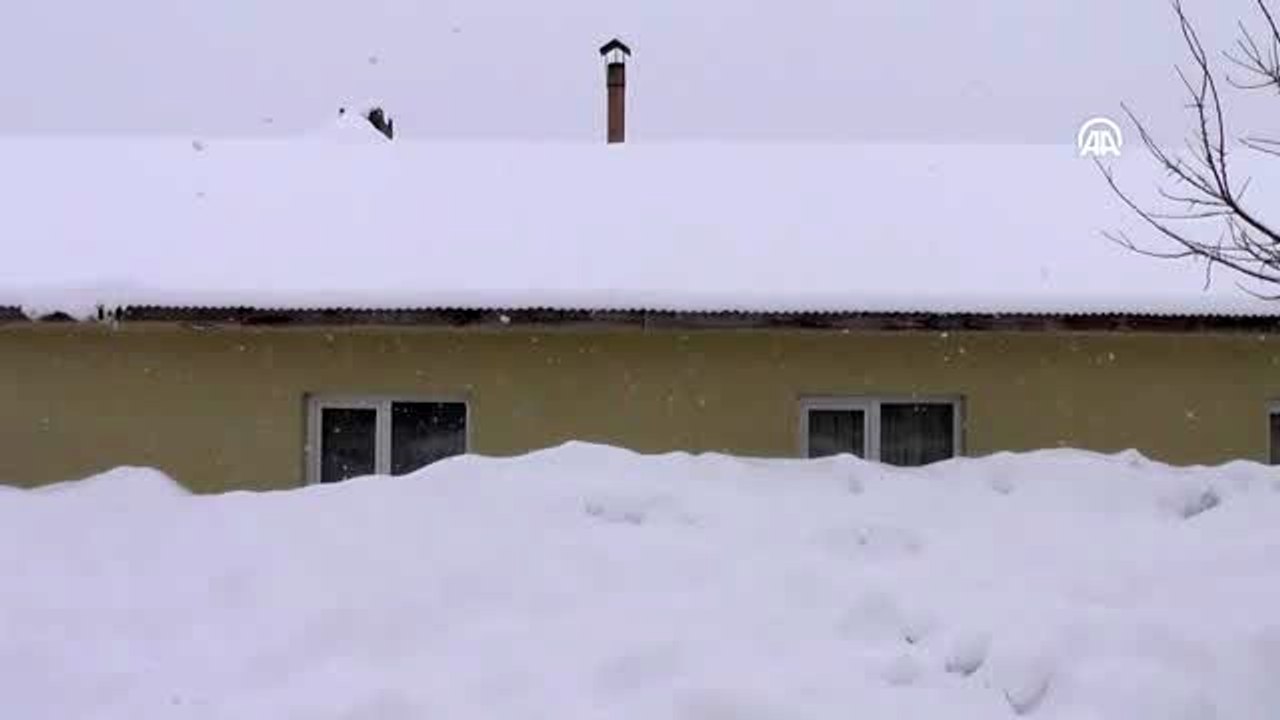 Kar yağışı hayatı olumsuz etkiliyor