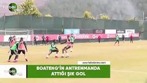 Boateng'in antrenmanda attığı şık gol