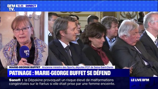 Violences sexuelles: Je pense que la ministre a pris les justes mesures déclare Marie-George Buffet, ex-ministre des Sports