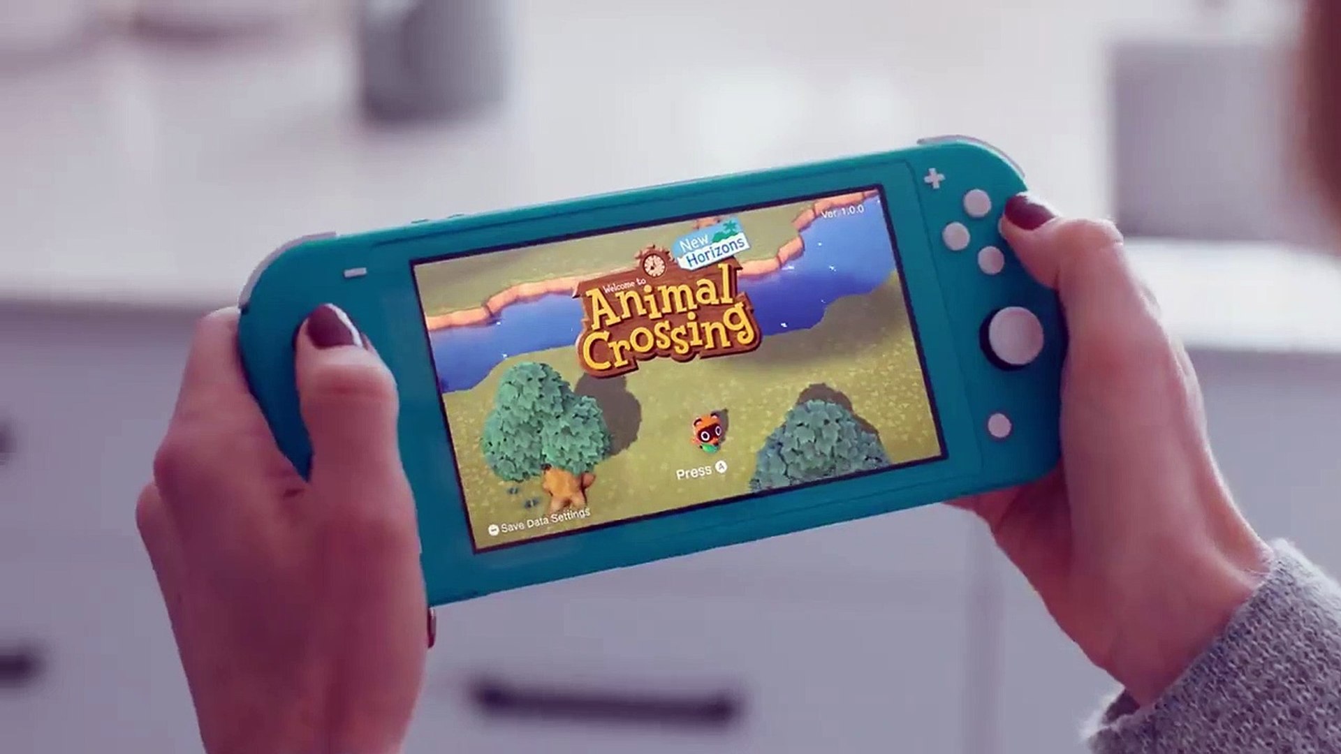 Tráiler de Animal Crossing New Horizons con Switch Lite - Vídeo Dailymotion