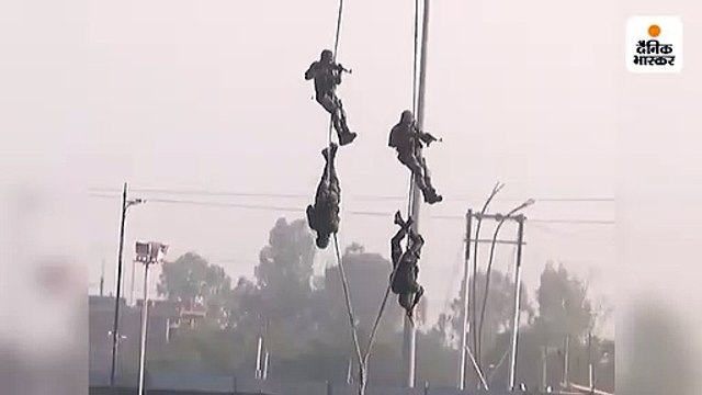 डिफेंस एक्सपो-2020 - जवानों ने दी हैरतअंगेज प्रस्तुतियां