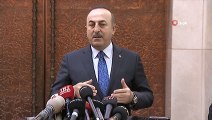 Bakan Çavuşoğlu:''Sadece İslam dünyası olarak değil, birçok Avrupa ülkesinin de açıklamaları ortada. İş birliği içinde olmamız, birlikte hareket etmemiz gerekiyor'