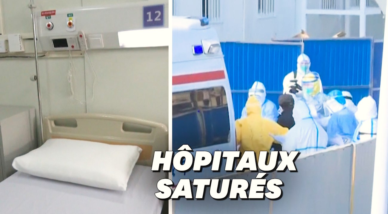 À Wuhan, les premiers patients atteints du coronavirus arrivent dans l'hôpital construit en express