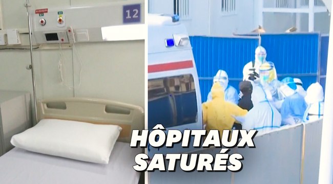 À Wuhan, les premiers patients atteints du coronavirus arrivent dans l'hôpital construit en express