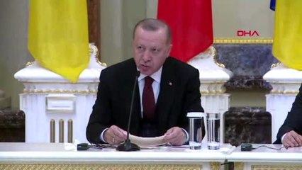 Erdoğan ukrayna'nın egemenliğine ve kırım dahil toprak bütünlüğüne desteğimiz sürecektir...
