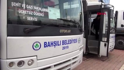Kırıkkale öğrencilere ücretsiz servis