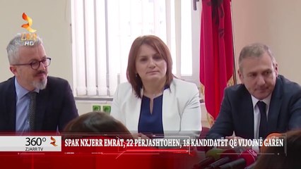 SPAK NXJERR EMRAT, 22 PËRJASHTOHEN, 18 KANDIDATËT QË VIJOJNË GARËN
