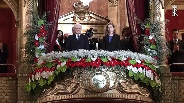 Mattarella al concerto di Celebrazione per il 150° anniversario di Roma Capitale)