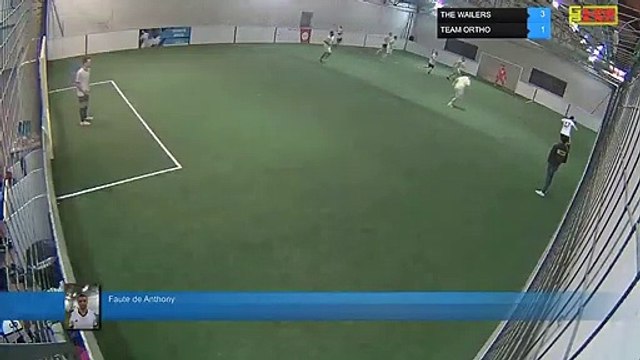 Faute de Anthony - THE WAILERS Vs TEAM ORTHO - 03/02/20 20:00 - LIGUE 1 - Poitiers Game Parc