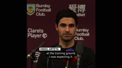 It wasn't just the grass! - Arteta