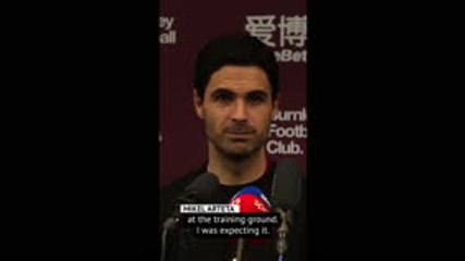 It wasn't just the grass! - Arteta
