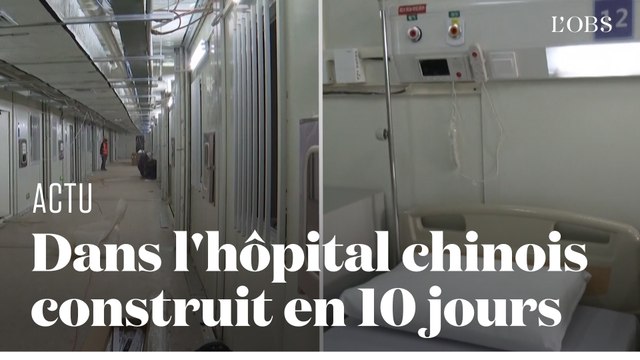 L'hôpital de Wuhan construit en 10 jours accueille ses premiers malades du coronavirus