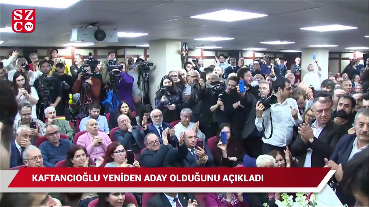 Canan Kaftancıoğlu yeniden aday olduğunu açıkladı