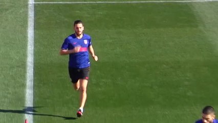 Koke ya trabaja con el grupo y estará disponible contra el Granada