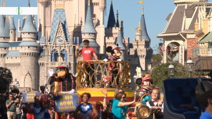 Mahomes enjoys traditional MVP's day at Disney World