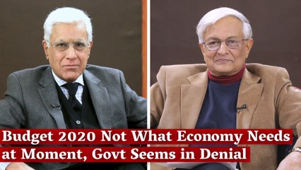 'Budget 2020 Not What Economy Needs at  Moment, Govt Seems in Denial’: Shankar Acharya