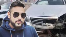 Badshah Meets With A Car Accident