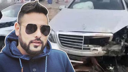 Badshah Meets With A Car Accident