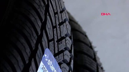 Kar haberini duyan sürücüler lastikçilerde yoğunluk oluşturdu