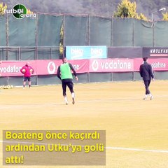 Boateng önce kaçırdı ardından Utku'ya golü attı