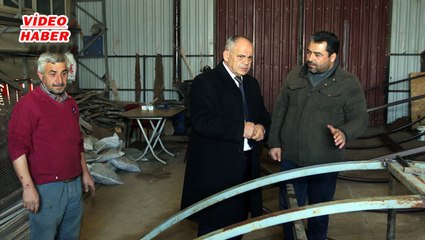 (4 Şubat 2020) BAŞKAN ÖZTÜRK, ÜRETİM ATÖLYESİNİ GEZDİ