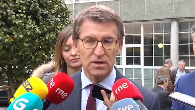 Feijóo espera que la disposición electoral de Ciudadanos no sea una condición o un contrato de 'adhesión'