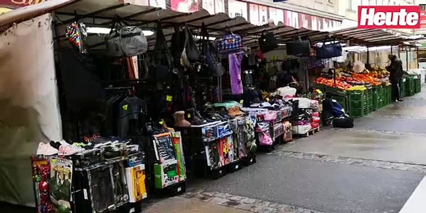 Sturm zerlegt beinahe Standl am Brunnenmarkt
