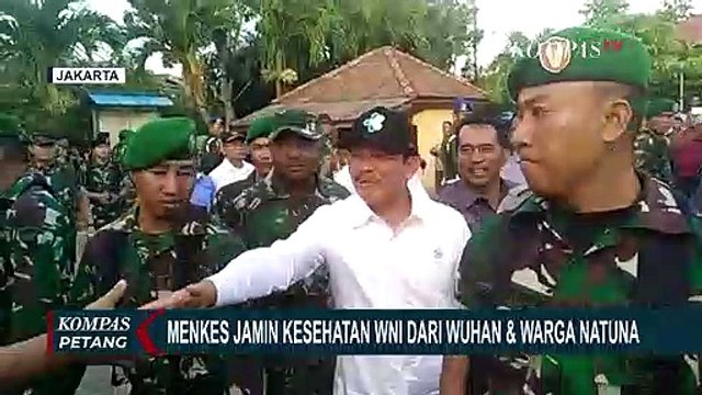 MENKES: Kami Jamin Kesehatan WNI dari Wuhan dan Warga Natuna