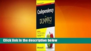About For Books  Codependency for Dummies  Review