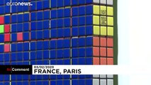 Una Mona Lisa de cubos de Rubik subastada en París