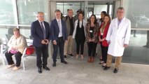 Presidente de Canarias visita hospital donde permanece ingresado paciente con coronavirus
