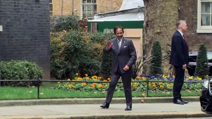 Boris Johnson welcomes Sultan of Brunei to Downing Street