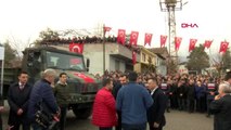 Sakarya şehit halil demir'in cenazesi memleketine getirildi