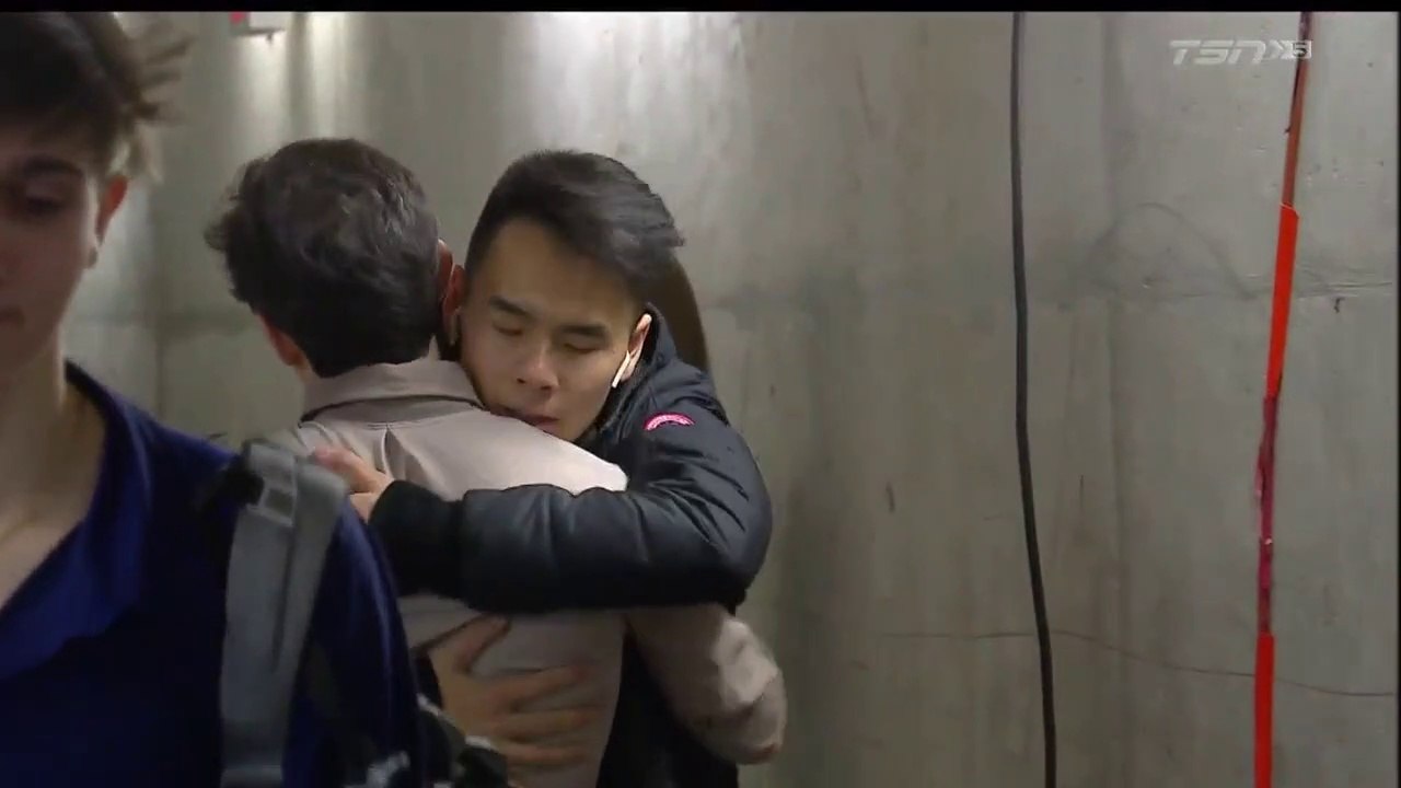 2020 CFSC Men SP Group 3 Backstage Clip (720p, 59 fps)