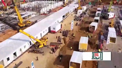 في ايام الصين تبني مستشفى يحتاج في وطننا العربي الى سنوات ان تم