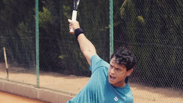 Cisco García y el tenis en silla de ruedas