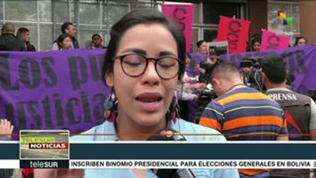 Exigen castigo a autores intelectuales del asesinato de Berta Cáceres