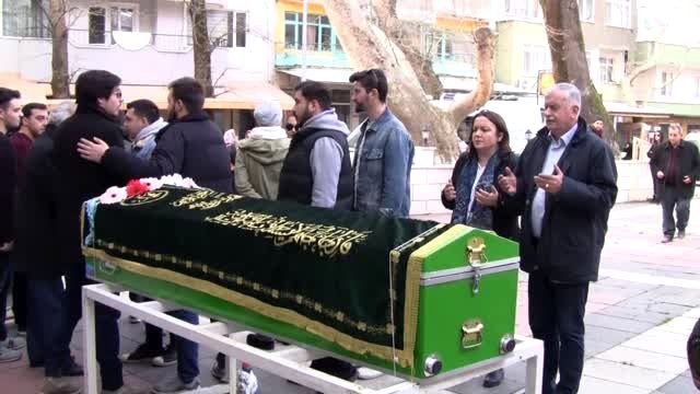 Sinema sanatçısı Ahmet Mekin'in eşi Şükran Kurteli toprağa verildi