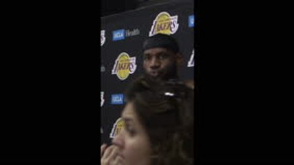 Too many questions... LeBron can't escape