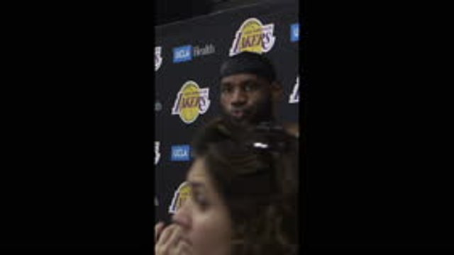 Too many questions... LeBron can't escape