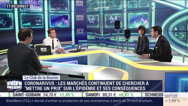 Le Club de la Bourse: les marchés continuent de chercher à mettre un prix sur l'épidémie de coronavirus et ses conséquences - 04/02