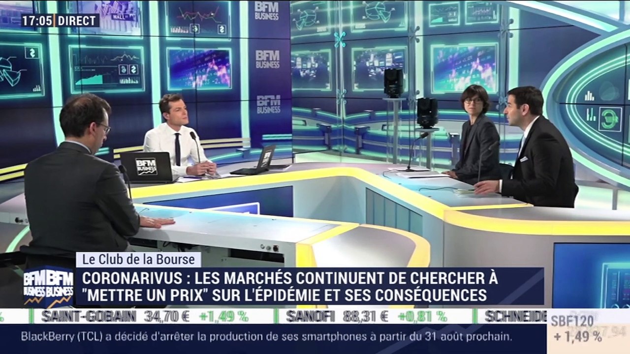 Le Club de la Bourse: les marchés continuent de chercher à "mettre un prix" sur l'épidémie de coronavirus et ses conséquences - 04/02