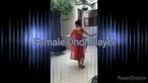 Female Dhol Player