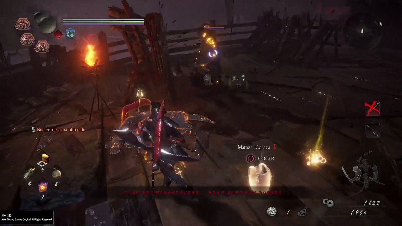 Gameplay comentado Nioh 2