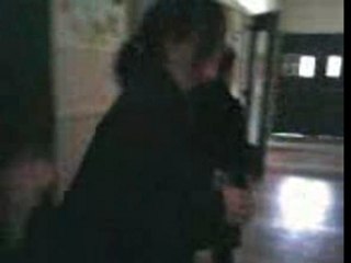 Slides dans le couloir