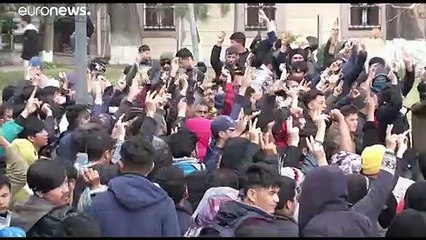 Nem csillapodó feszültség Leszboszon