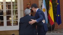 Pedro Sánchez se reúne con el presidente de Argentina