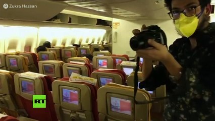 Evacuan desde la ciudad china de Wuhan un segundo avión con ciudadanos indios