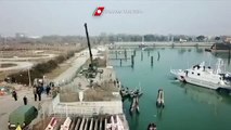 Venezia - ''Bomba Day'', fatto brillare ordigno bellico in mare (04.02.20)