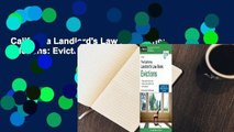 California Landlord's Law Book, The: Evictions: Evictions  Review